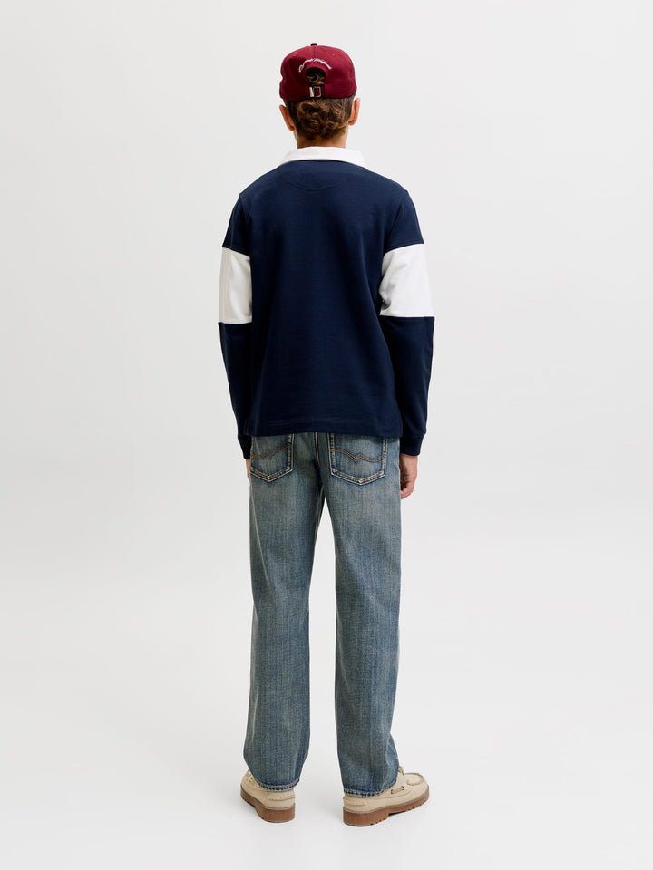 Jack & Jones Kids 12300941 Chris jeans loose fit – jongens - Blue Denim