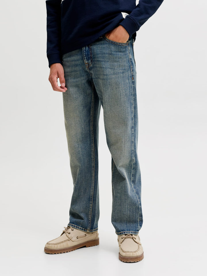 Jack & Jones Kids 12300941 Chris jeans loose fit – jongens - Blue Denim