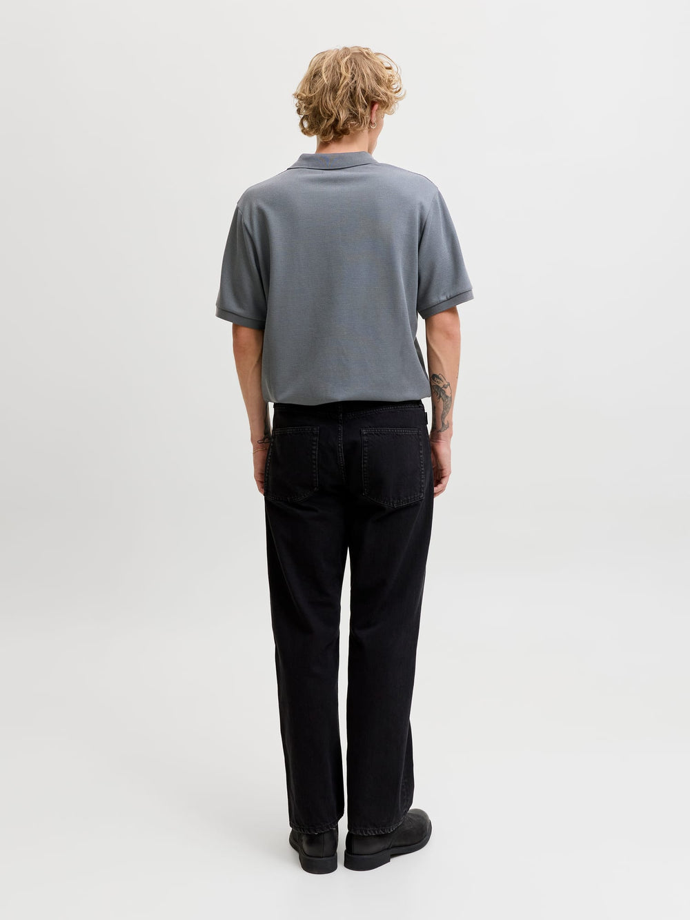 Jack & Jones Austin polo grijs – heren