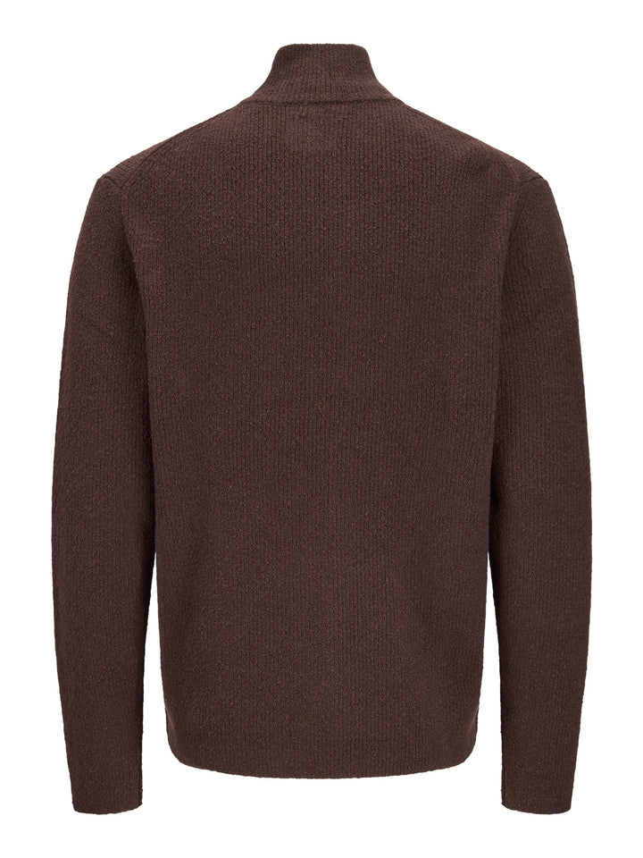 Jack &amp; Jones 12305686 Wesley trui bruin – heren