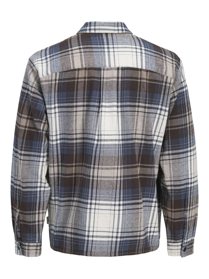 Jack &amp; Jones 12301093 Frederiksberg overhemd bruin dessin – heren