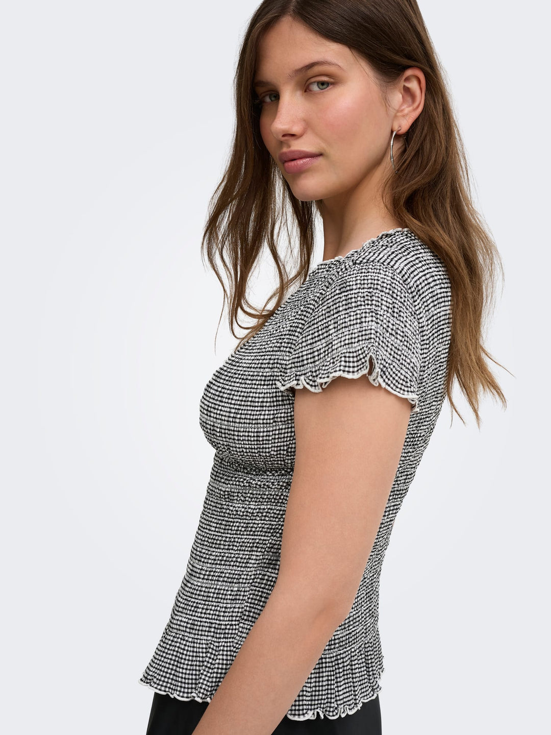 Only 15369285 Celle top k/m zwart dessin – dames