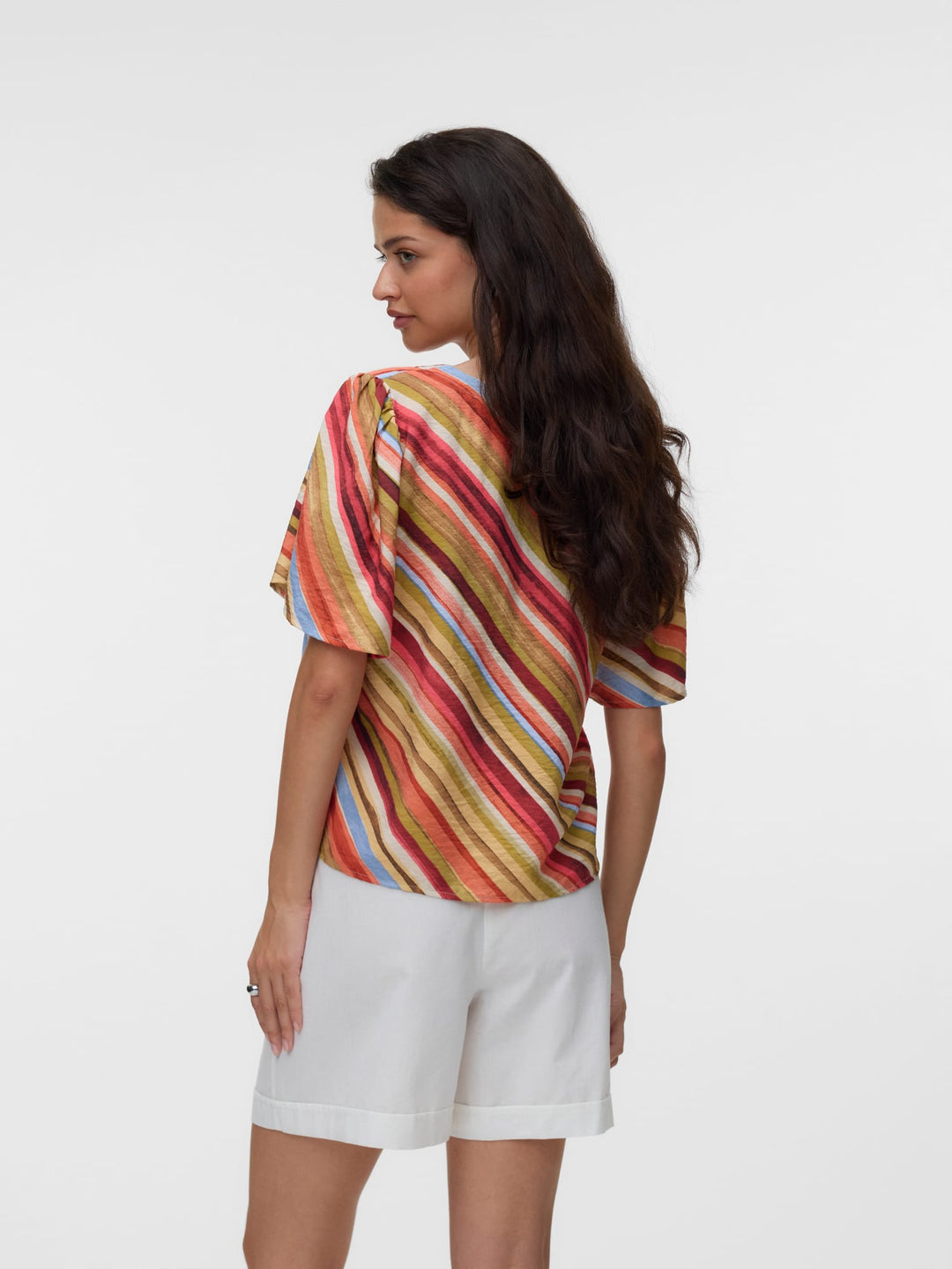 VERO MODA 10352026 Vita blouse k/m dames - multicolor