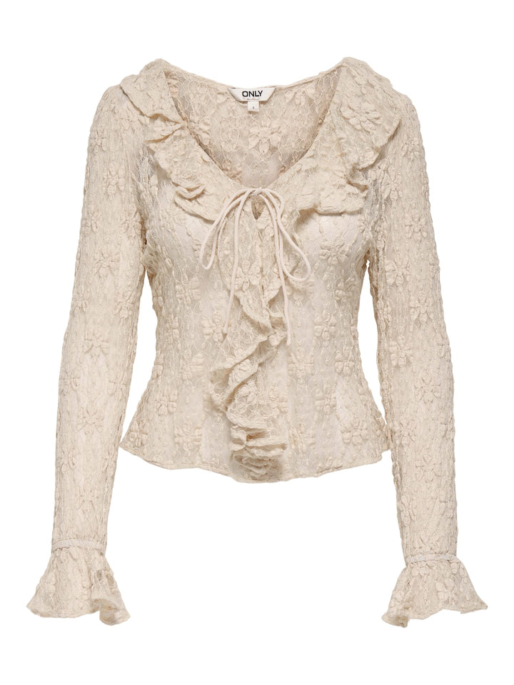Only Pearlina blouse ecru - dames top