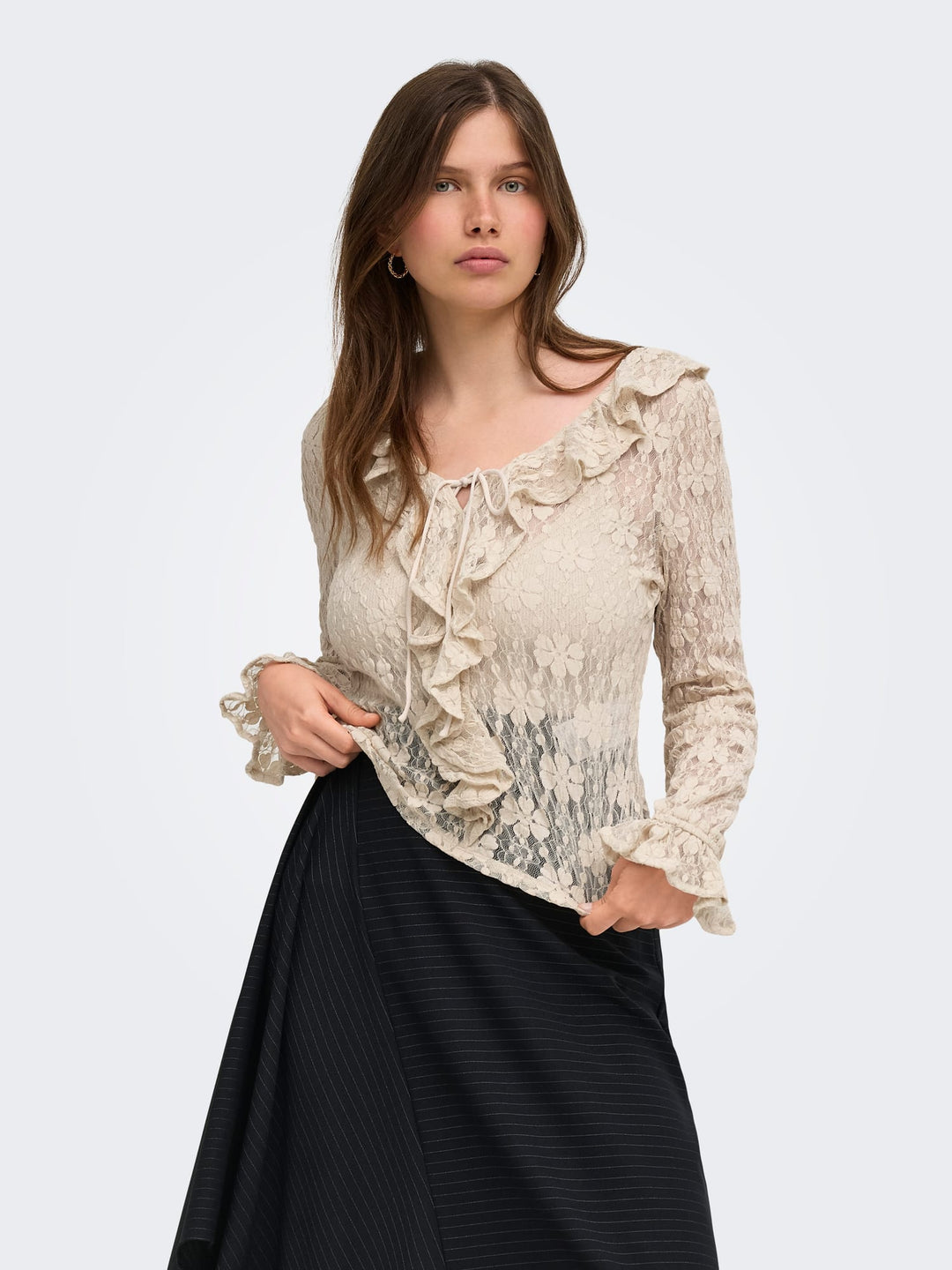 Only Pearlina blouse ecru - dames top