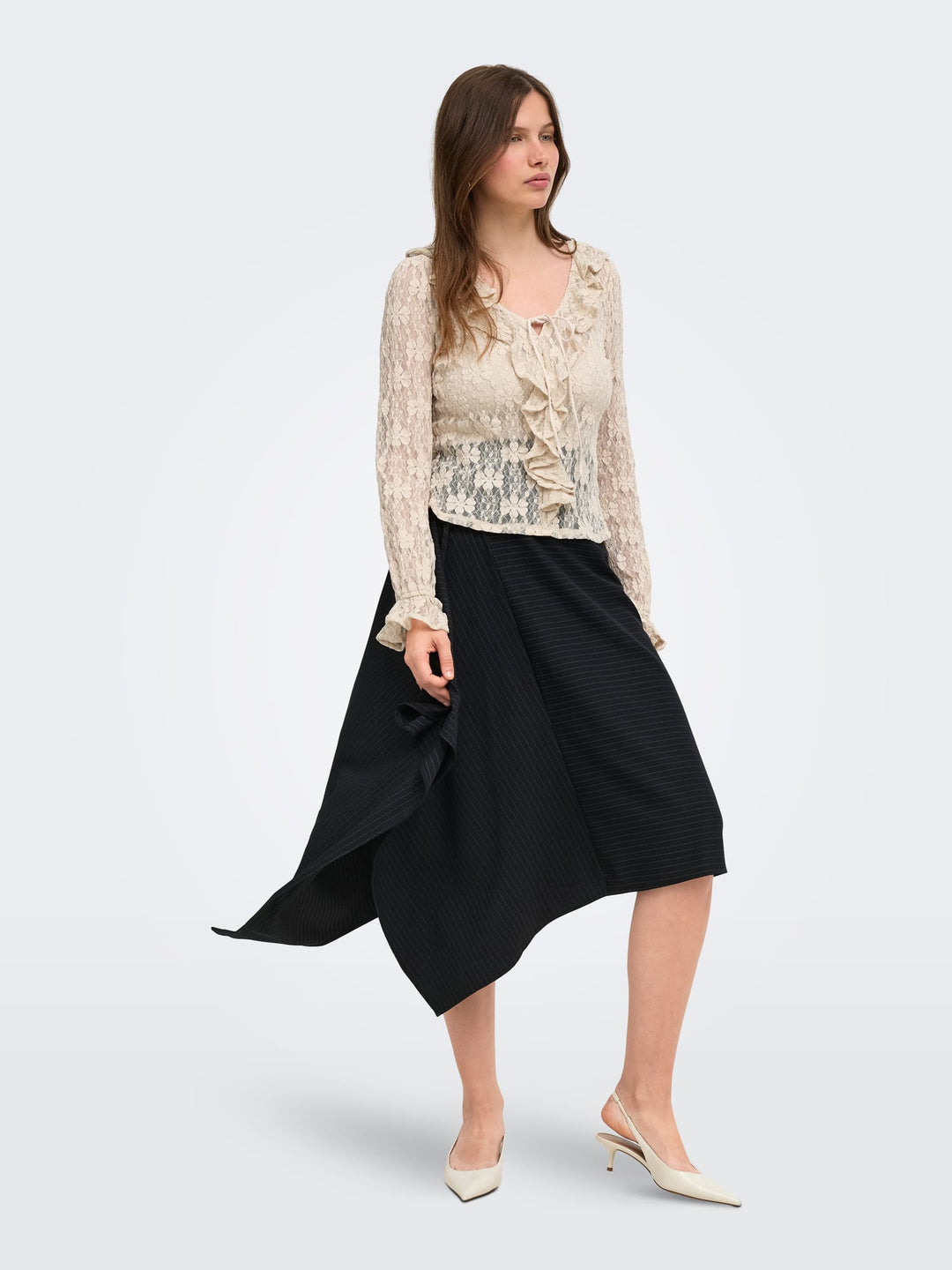 Only Pearlina blouse ecru - dames top