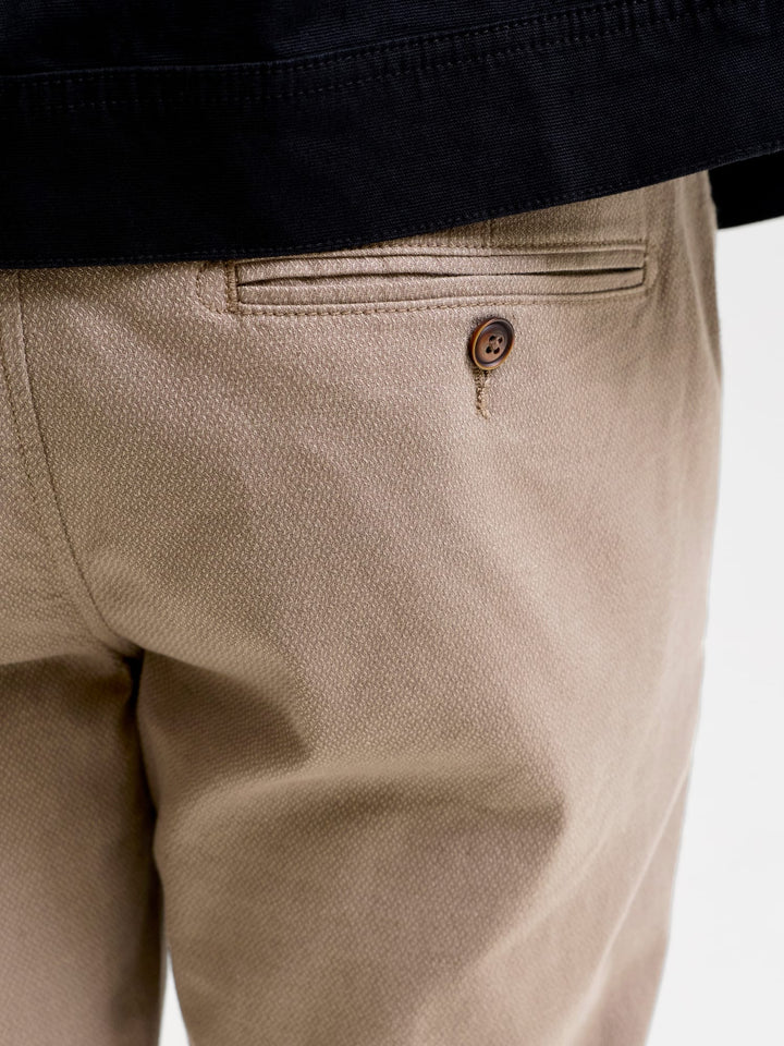 Jack & Jones Marco lange broek bruin dessin – heren - 32