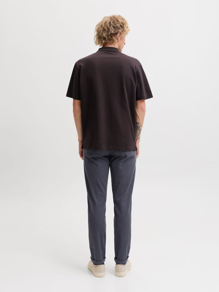 Jack & Jones Marco lange broek blauw dessin – heren - L32