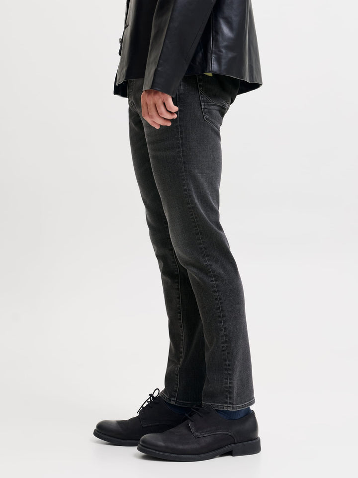 Jack &amp; Jones 12300819 Glenn jeans slim fit heren black denim - L30