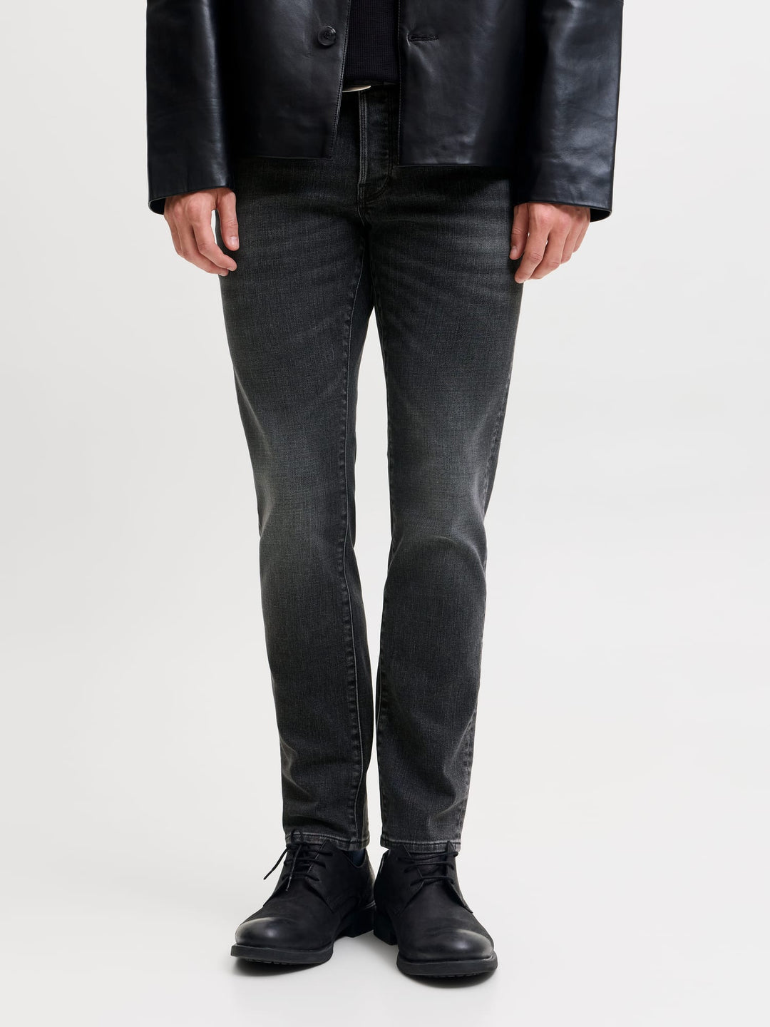 Jack &amp; Jones 12300819 Glenn jeans slim fit heren black denim - L30