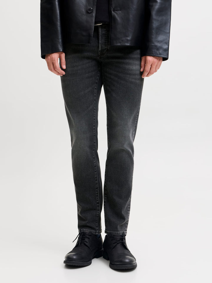 Jack &amp; Jones 12300819 Glenn jeans slim fit heren black denim - L30