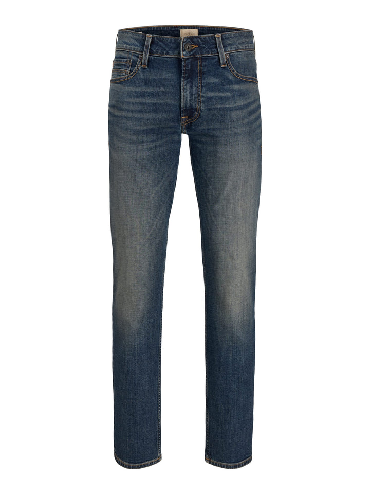 Jack & Jones Clark jeans regular-straight fit – heren - Blue Denim - L34