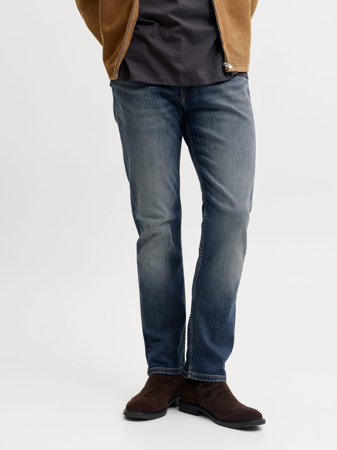 Jack & Jones Clark jeans blue denim – heren - L32