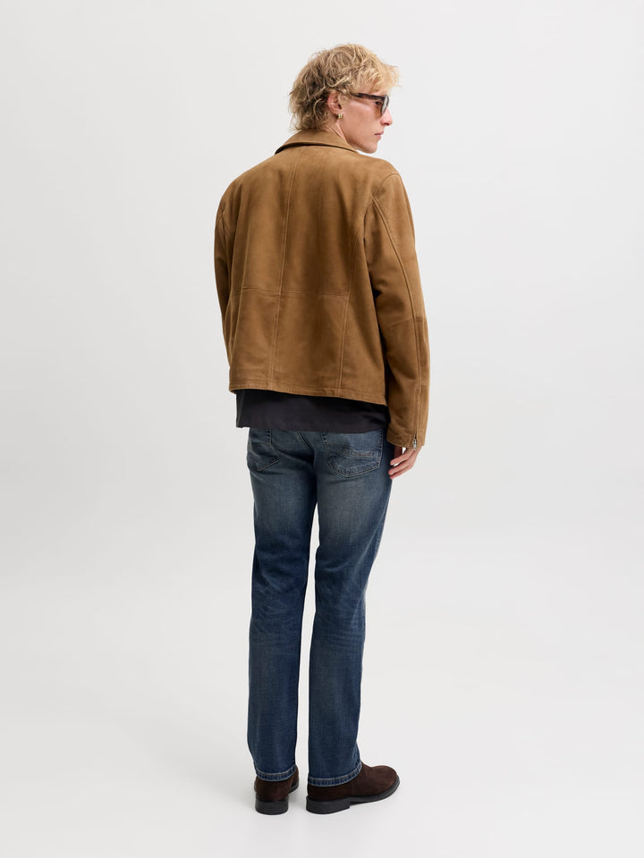 Jack & Jones Clark jeans regular-straight fit – heren - Blue Denim - L34