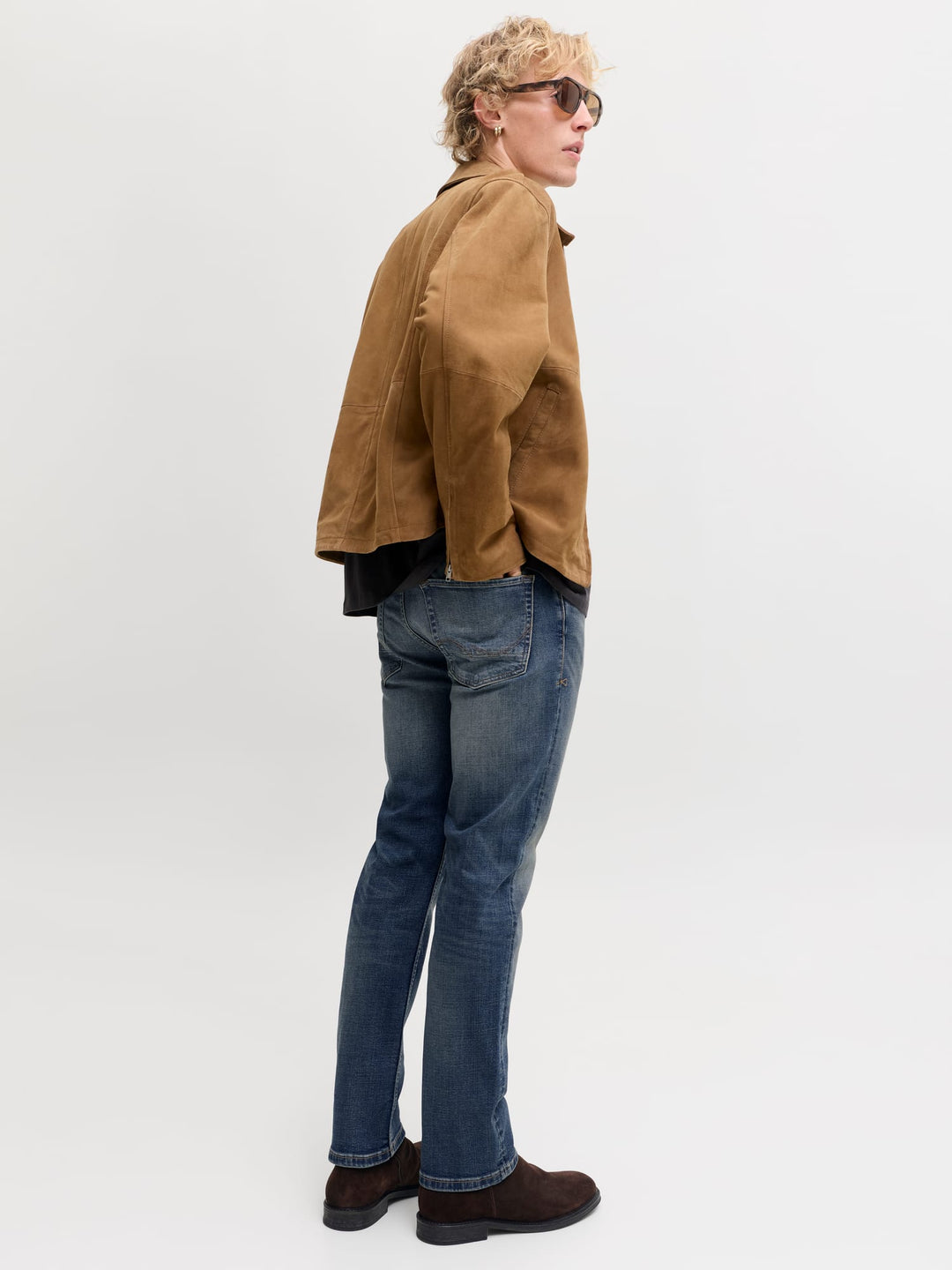 Jack & Jones Clark jeans blue denim – heren - L32
