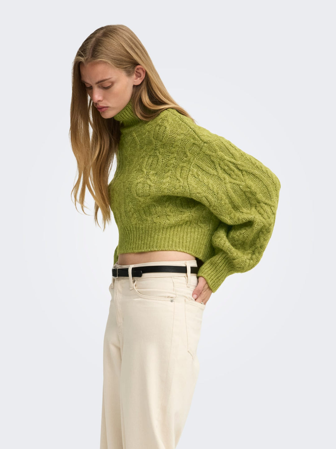 Only 15375336 Hilde trui groen – dames