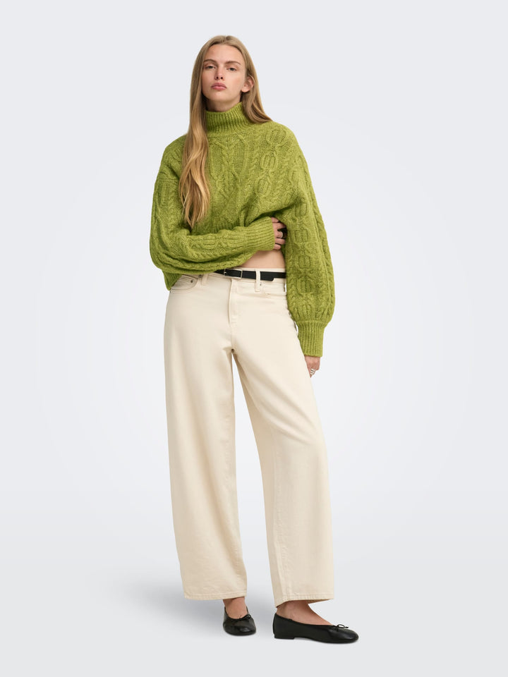 Only 15375336 Hilde trui groen – dames