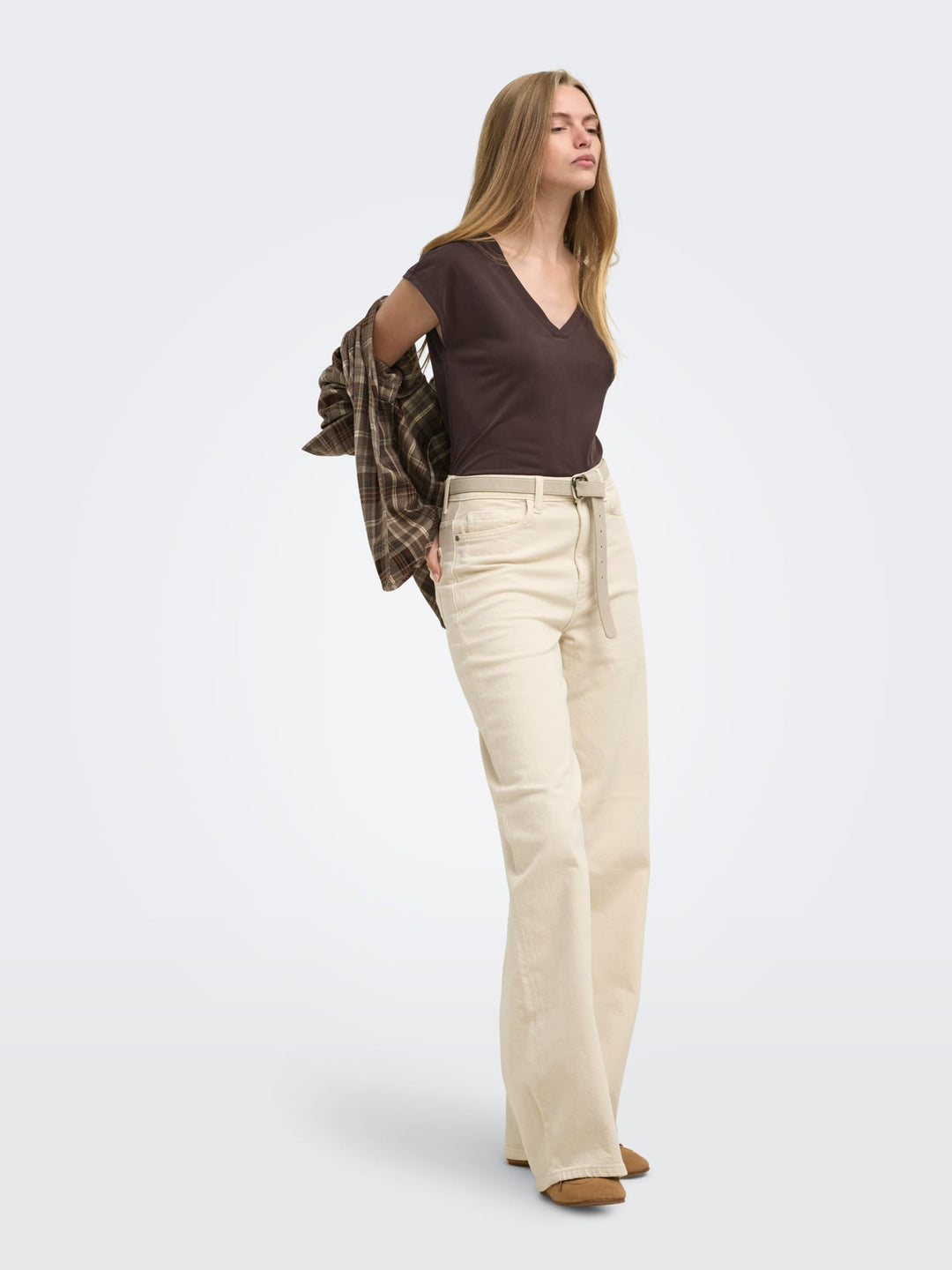 Only Free top bruin – dames