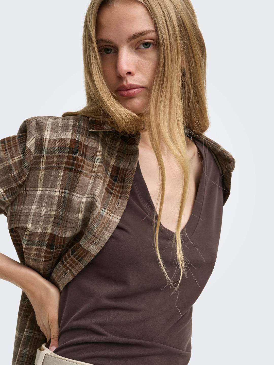 Only Free top bruin – dames