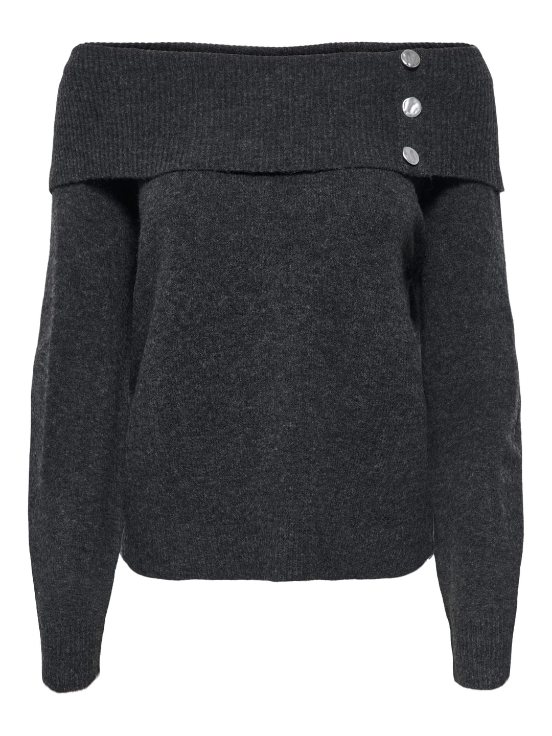 Jacqueline de Yong 15382887 Alina trui dames antraciet