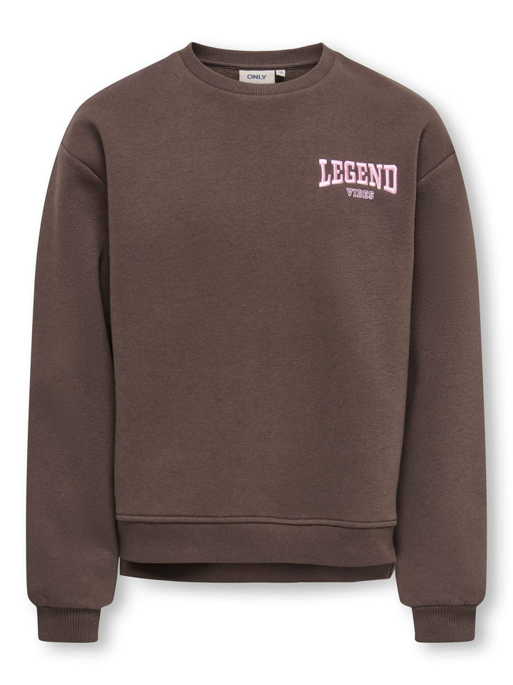 kids only 15392107 vicky sweater meisjes bruin