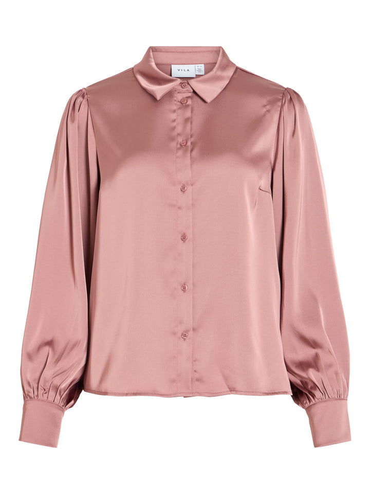 Vila Enna Ravenna blouse l/m dames roze