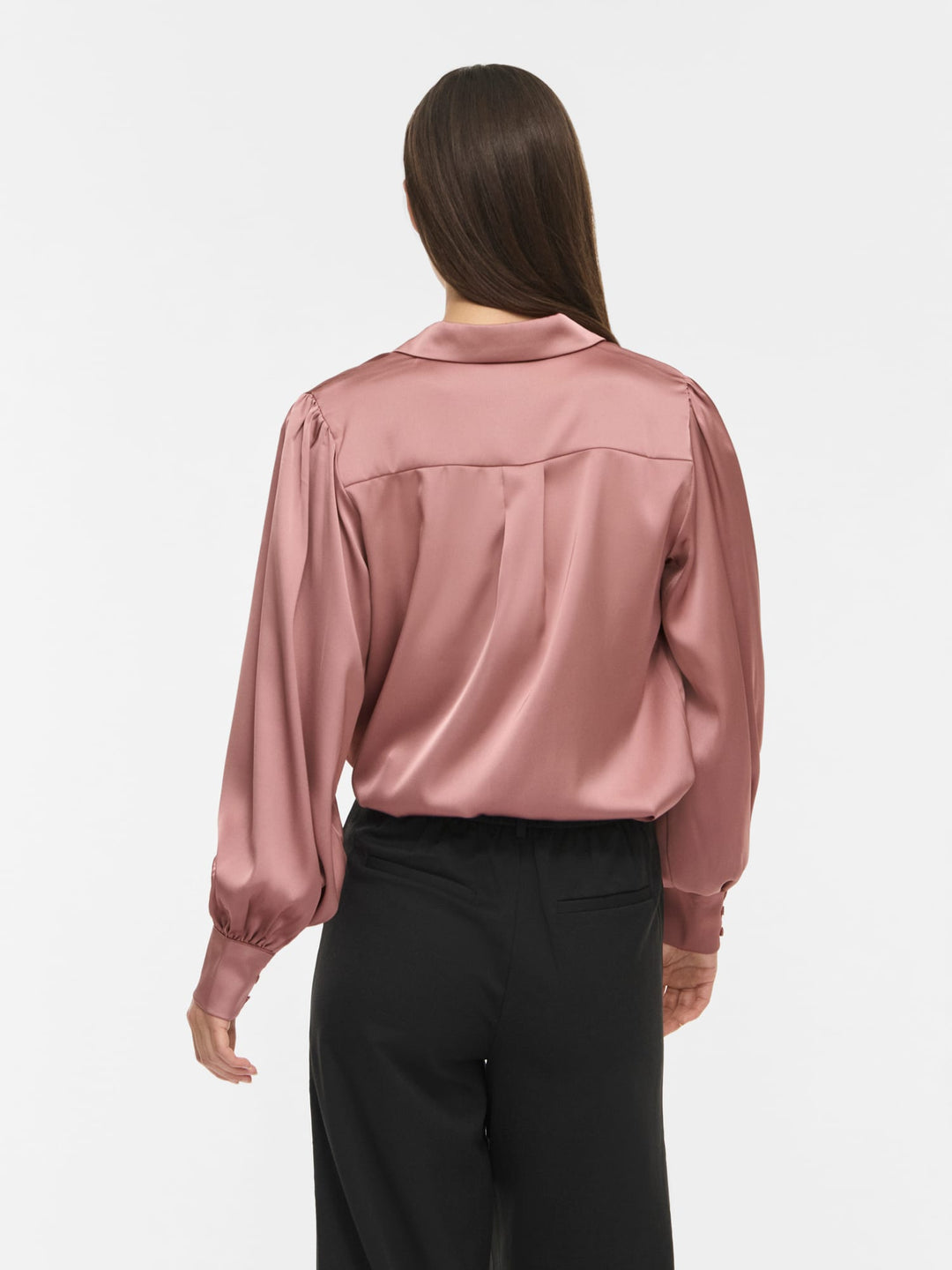 Vila Enna Ravenna blouse l/m dames roze