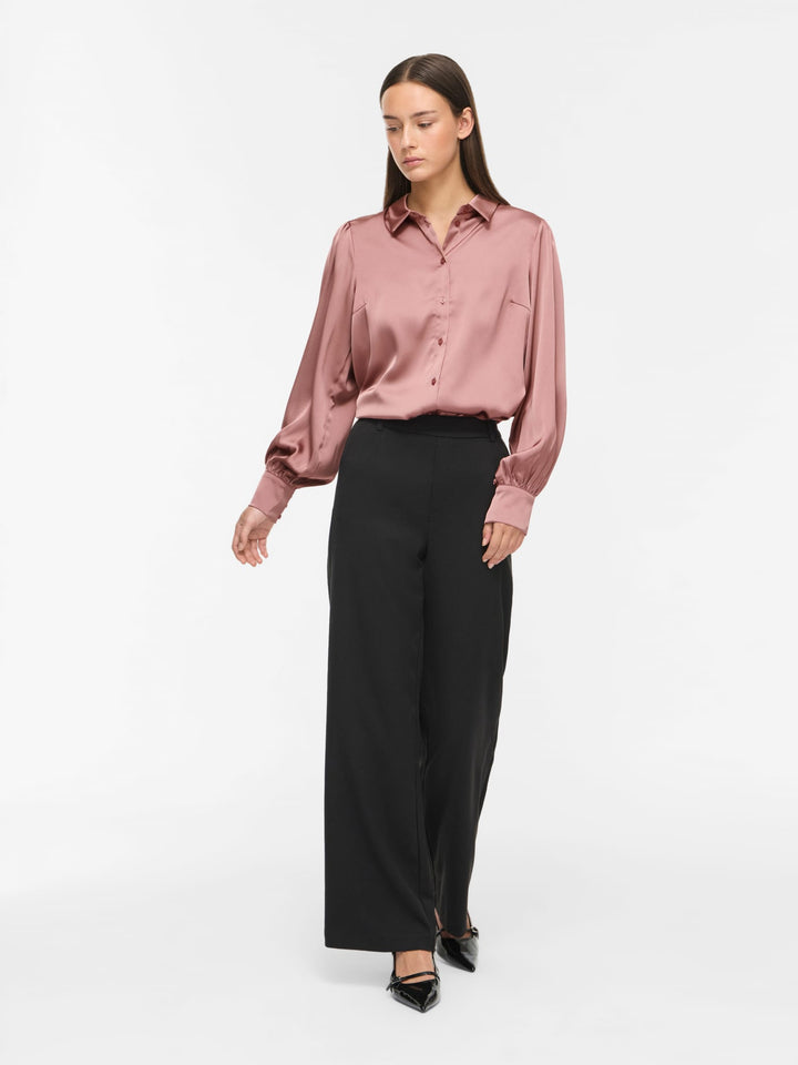 Vila 14107462 Enna Ravenna blouse l/m roze