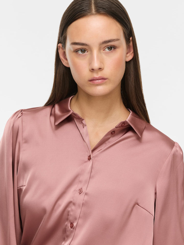 Vila Enna Ravenna blouse l/m dames roze