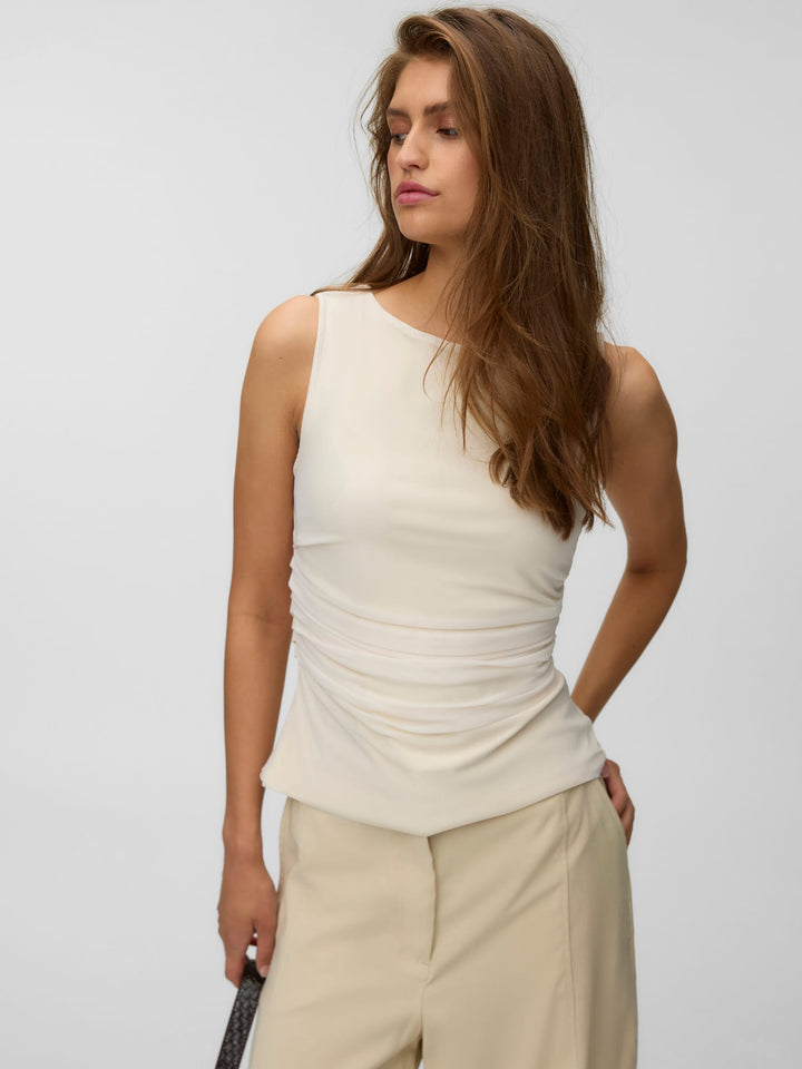 VERO MODA Flory singlet beige – dames