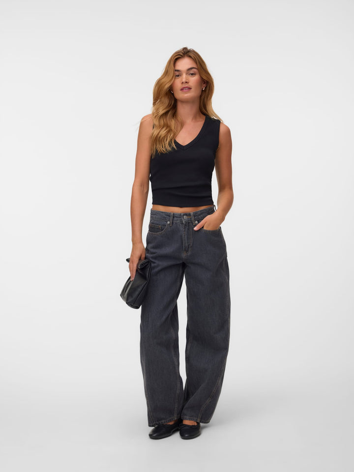 VERO MODA 10348170 Zoe jeans loose fit grey denim - L32