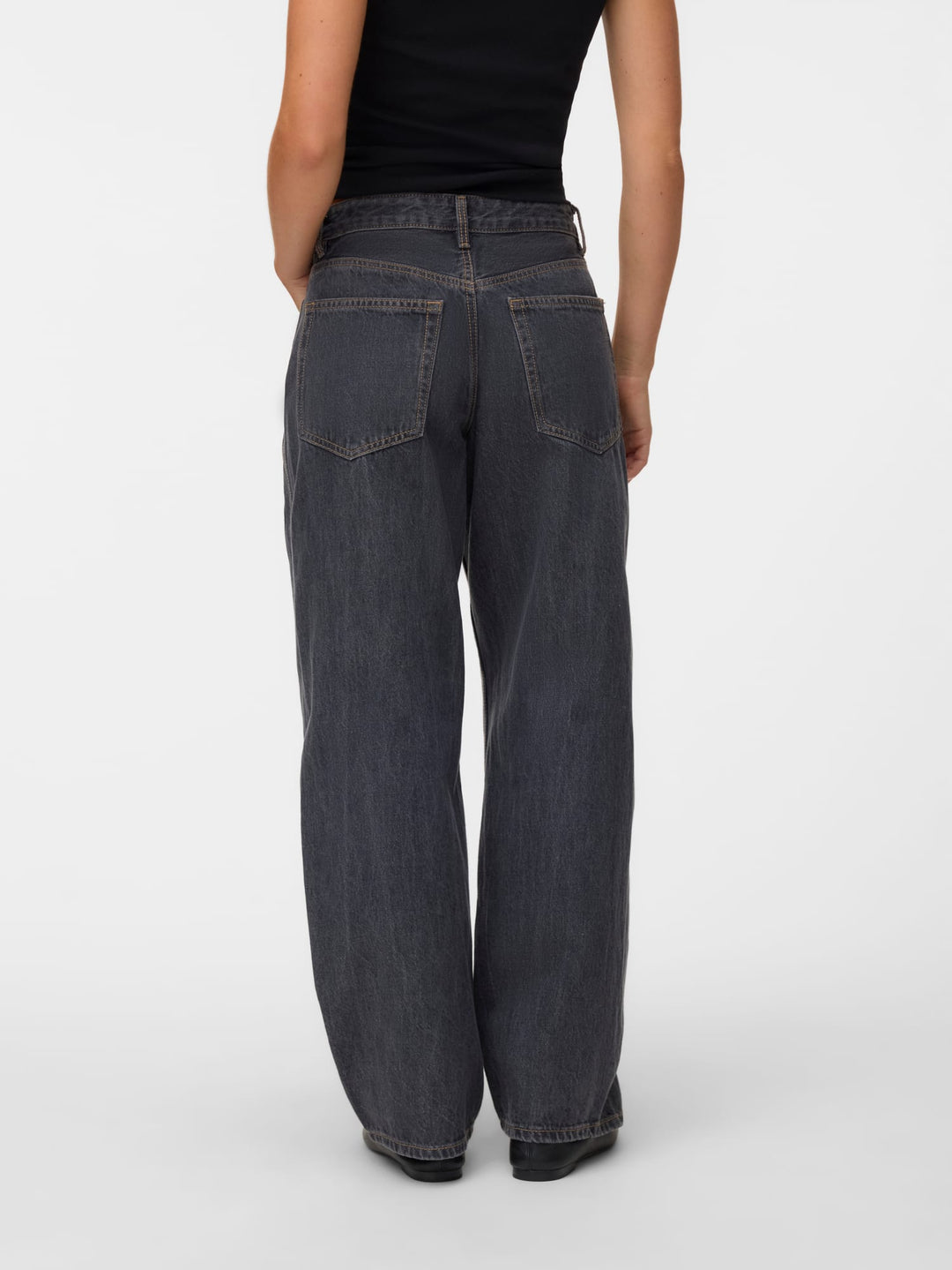 VERO MODA 10348170 Zoe jeans loose fit grey denim - L32