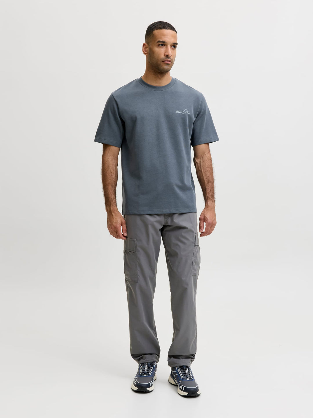 Jack & Jones 12311589 Abstract T-shirt – heren - Grijs