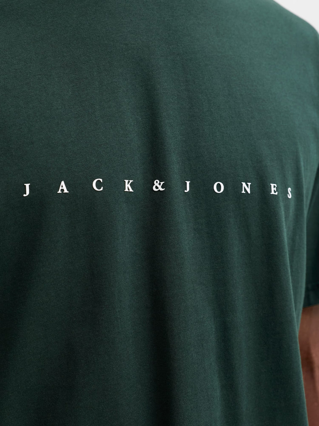 Jack & Jones JJESTAR T-shirt donkergroen – heren