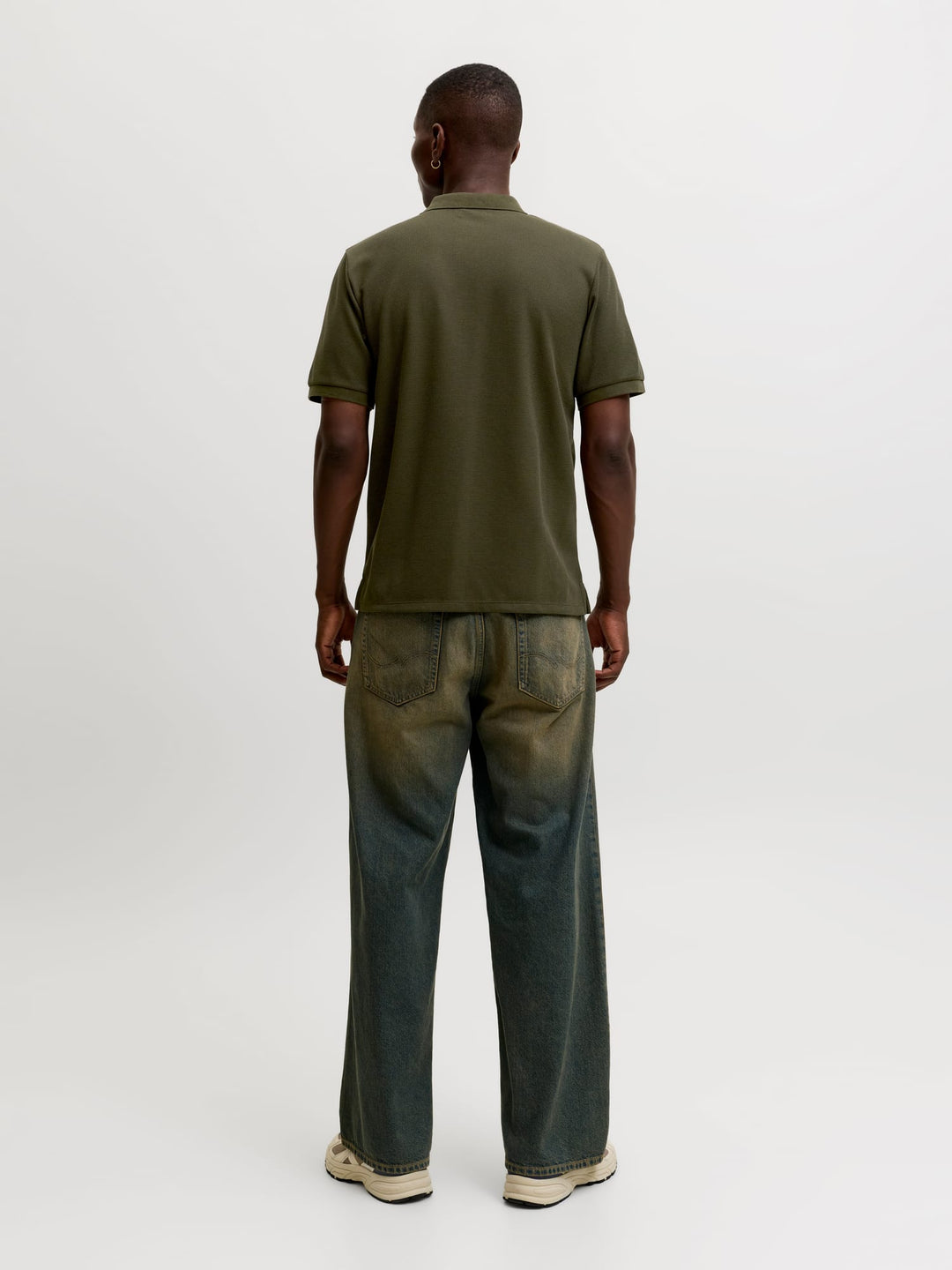 Jack & Jones polo k/m heren donkergroen – 12268130 Austin