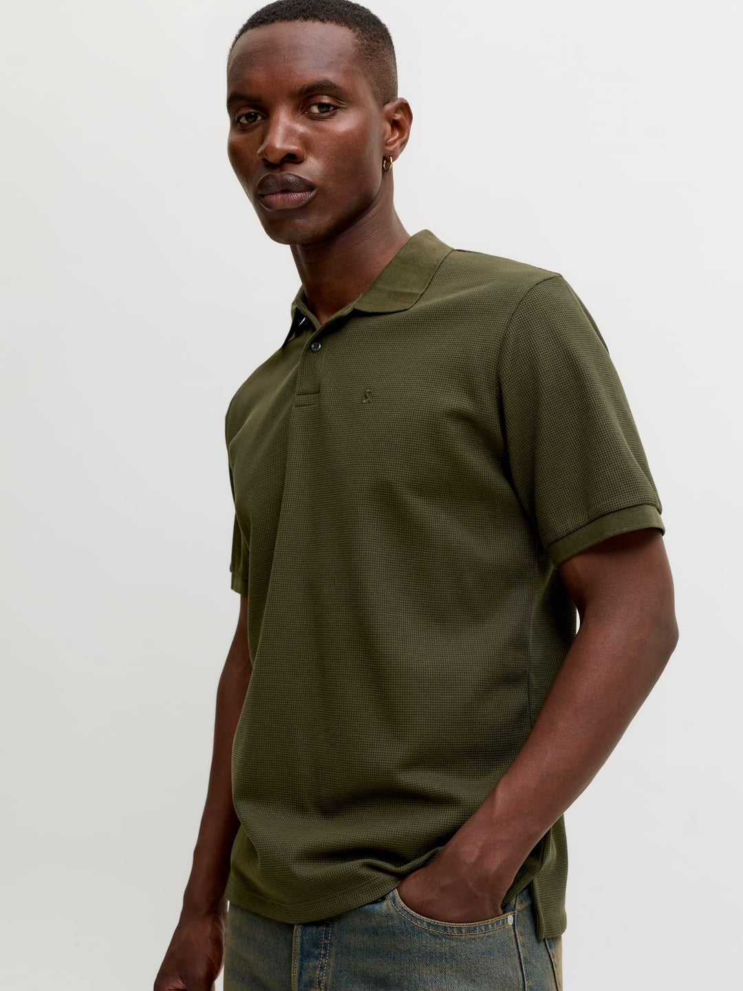 Jack & Jones 12268130 Austin polo k/m donkergroen – heren