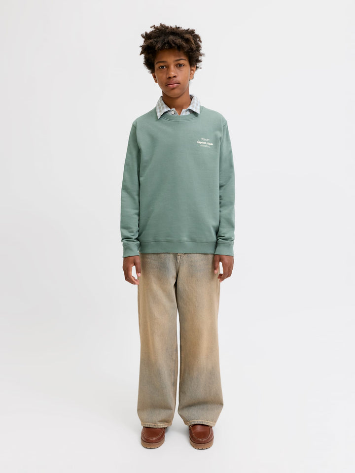 jack & jones kids Norrebro sweater olijf – jongens