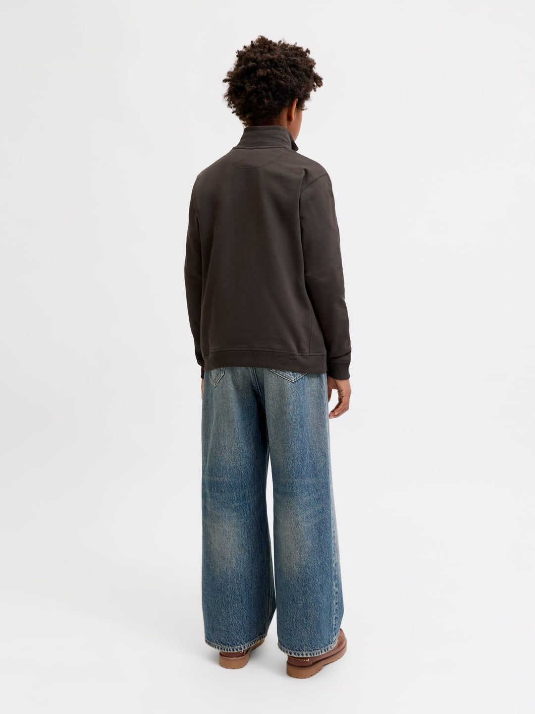 jack & jones kids Norrebro sweater bruin – jongens