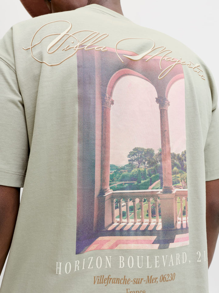 Jack & Jones t-shirt k/m olijf – Sanremo