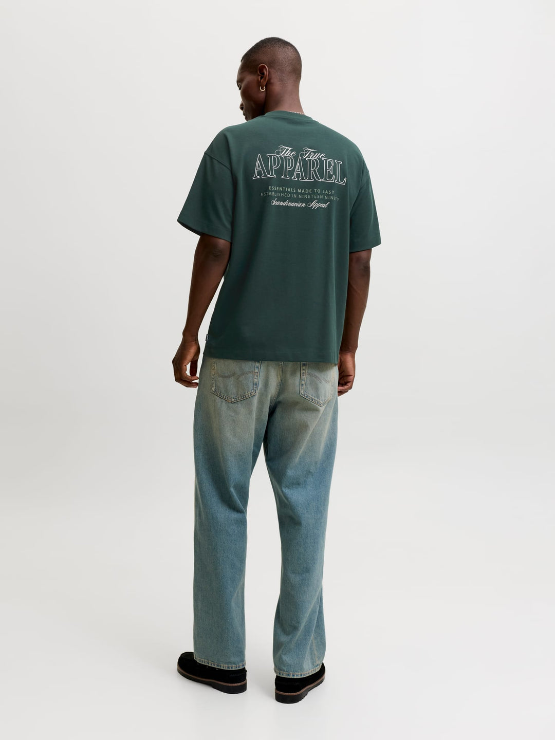 Jack & Jones Barron T-shirt donkergroen – heren