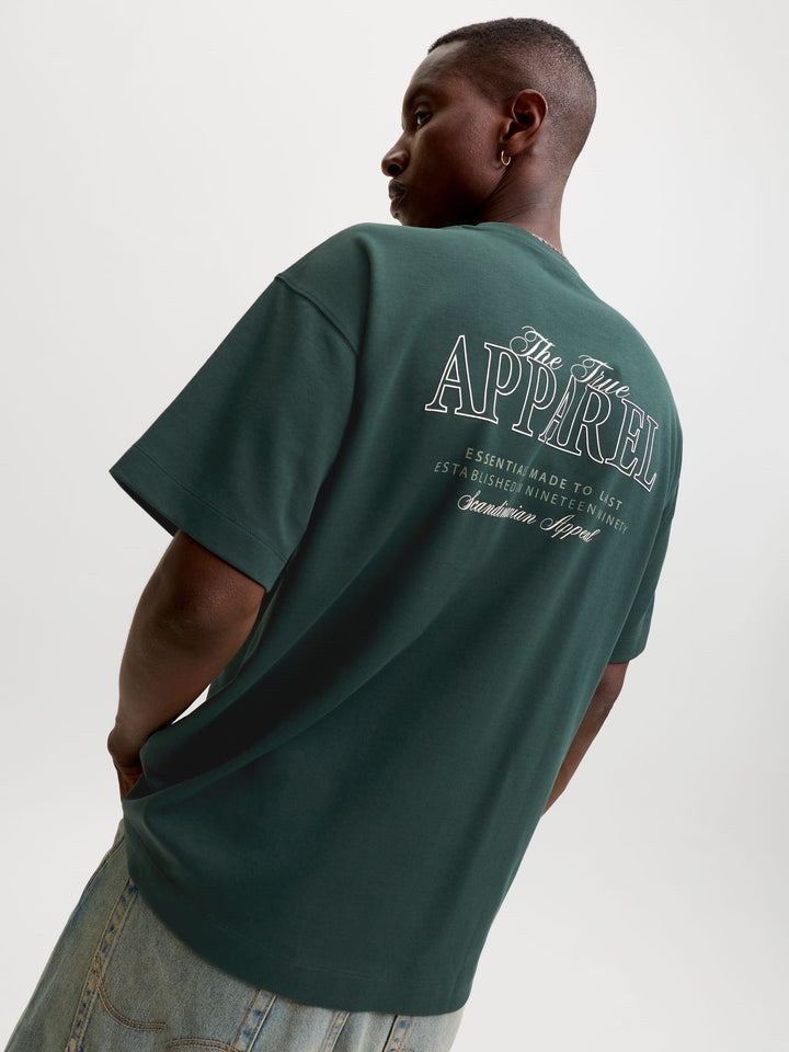 Jack & Jones Barron T-shirt donkergroen – heren