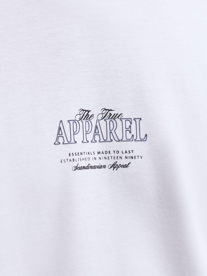 Jack & Jones T-shirt k/m heren wit – Barron