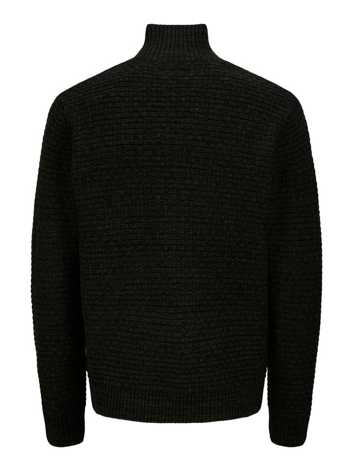 Jack &amp; Jones 12305676 Ziggi trui donkergroen – heren