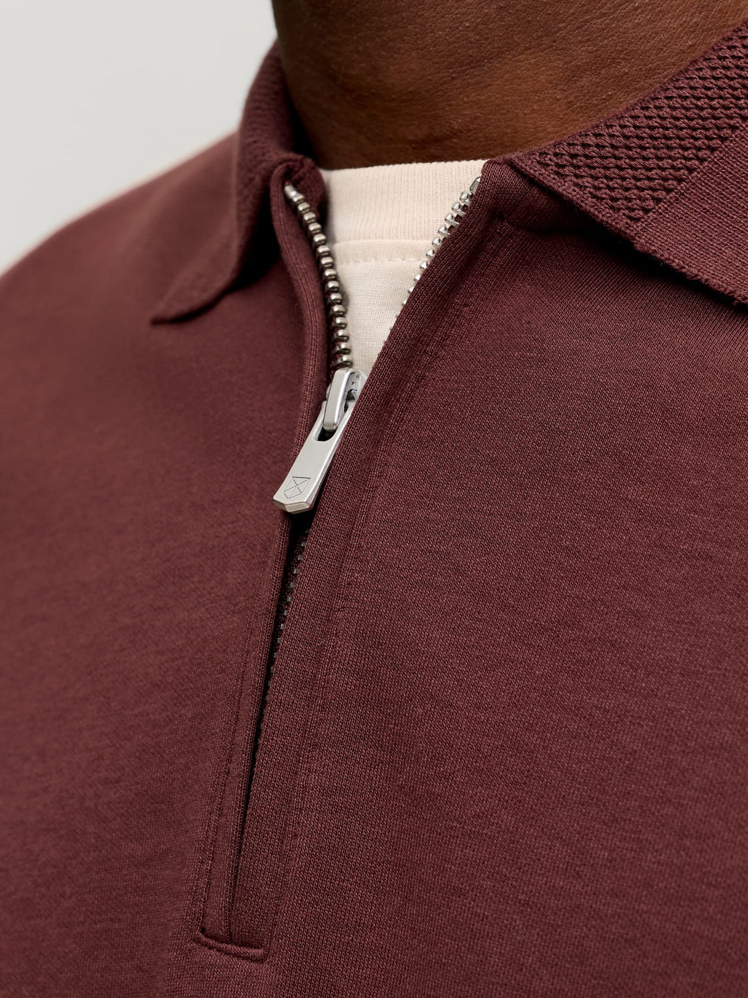 Jack & Jones Ethan polo bordeaux – heren