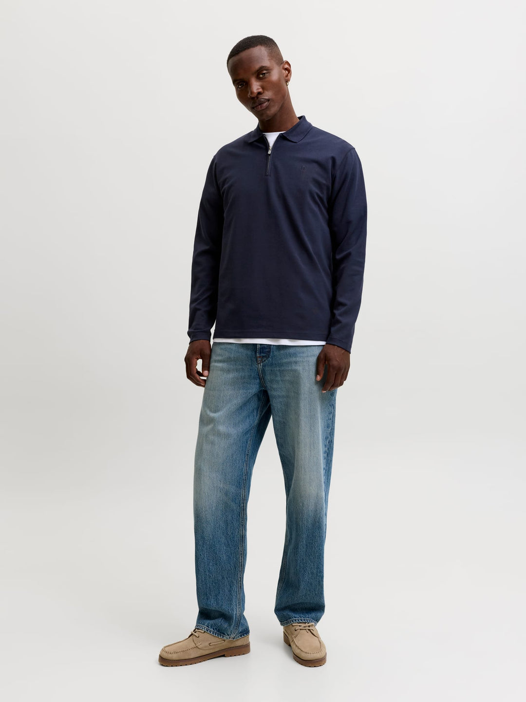 Jack & Jones Ethan polo navy – heren