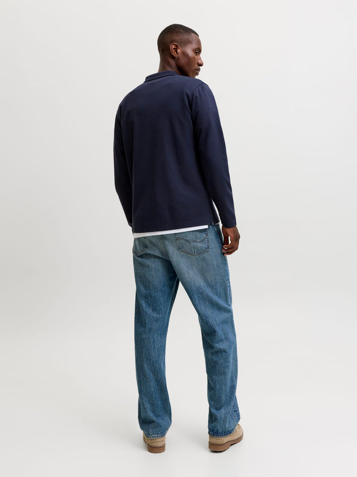 Jack & Jones 12299231 Ethan polo k/m heren navy