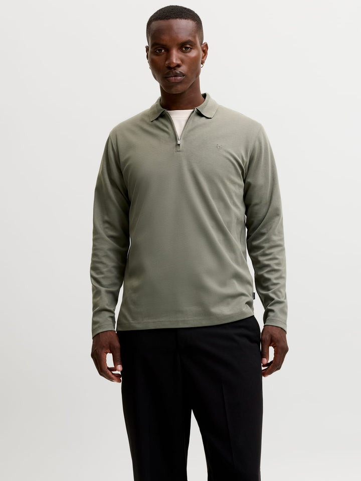 Jack & Jones Ethan polo olijf – heren