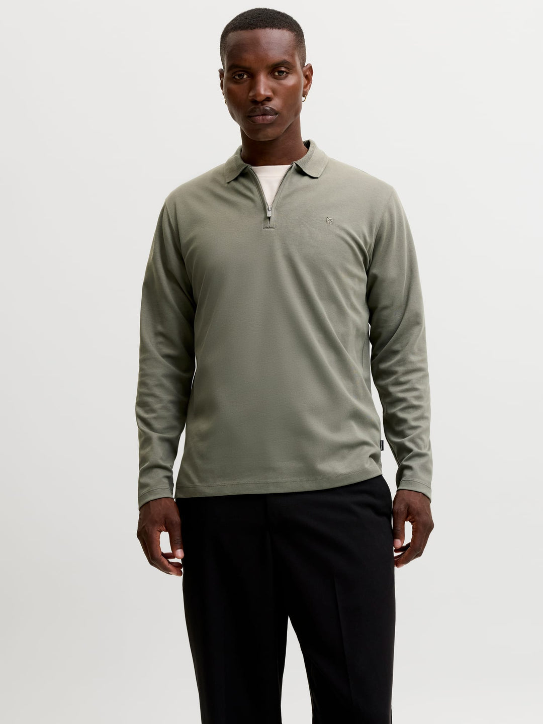 Jack &amp; Jones 12299231 Ethan polo k/m olijf – heren