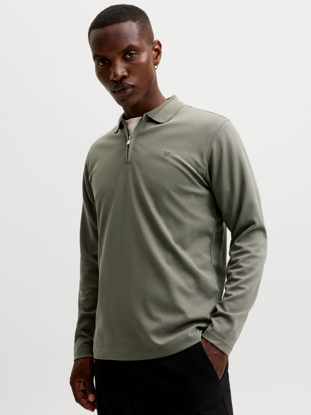 Jack & Jones Ethan polo olijf – heren