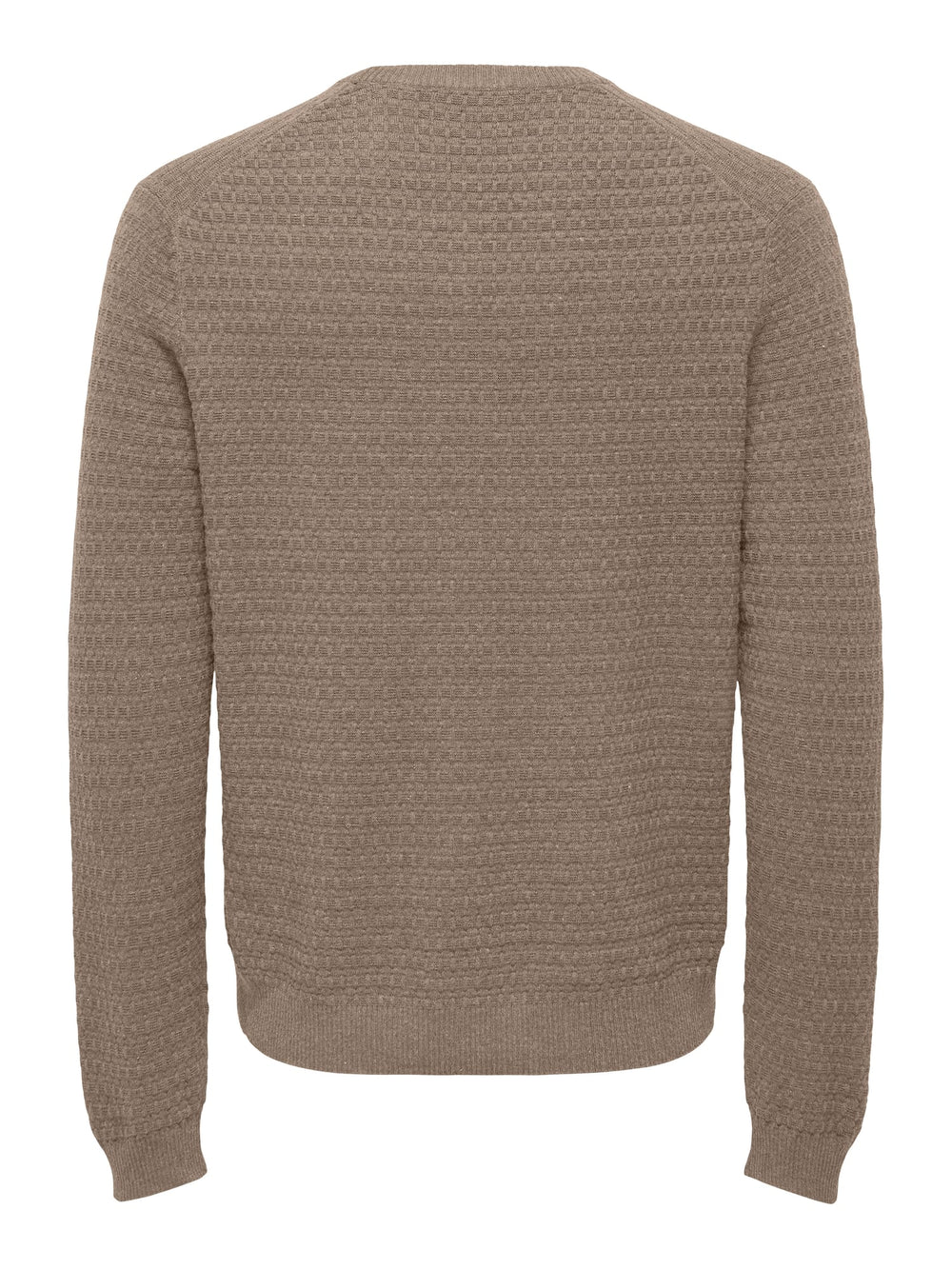 ONLY & SONS 22038965 loui trui taupe – heren